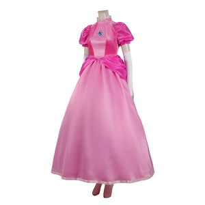 The Super Mario Bros - Princess Peach-anime costume-Animee Cosplay