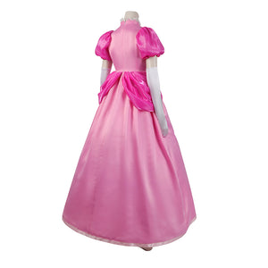 The Super Mario Bros - Princess Peach-anime costume-Animee Cosplay