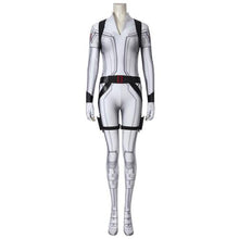 Load image into Gallery viewer, Black Widow Natasha Romanoff White Suit (with zip &amp; shoe)-movie/tv/game jumpsuit-Animee Cosplay