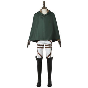 Attack on Titan - Scout Legion Eren Yeager (With Boots)-anime costume-Animee Cosplay