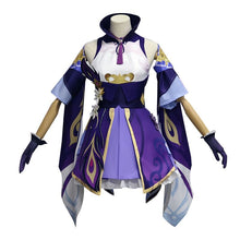 Load image into Gallery viewer, Genshin Impact Keqing Cosplay Costume (Budget)-movie/tv/game costume-Animee Cosplay