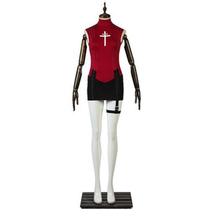 Fate/EXTRA Last Encore Tohsaka - Rin Team Uniform-anime costume-Animee Cosplay
