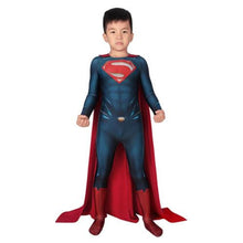 Load image into Gallery viewer, Superman Man of Steel Superman Clark Kent (For Kid)-movie/tv/game jumpsuit-Animee Cosplay