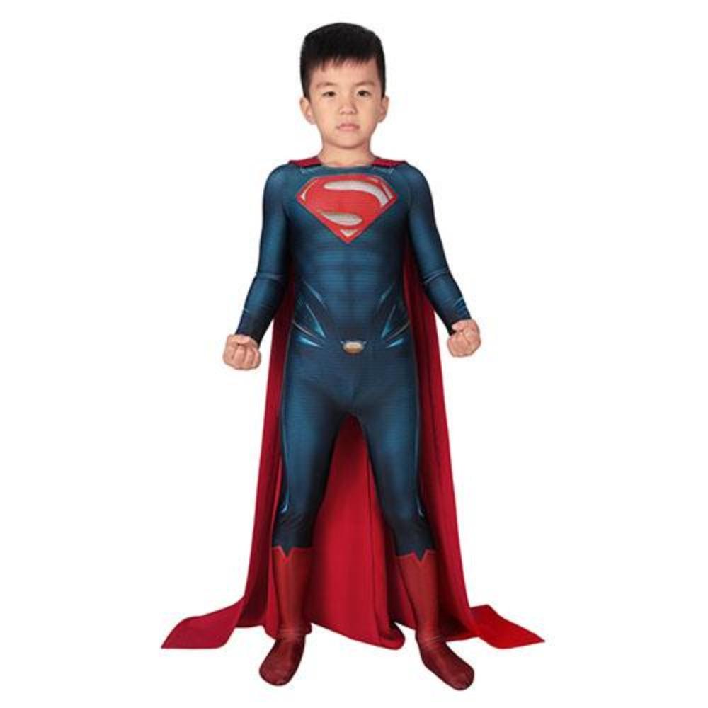 Superman Man of Steel Superman Clark Kent (For Kid)-movie/tv/game jumpsuit-Animee Cosplay