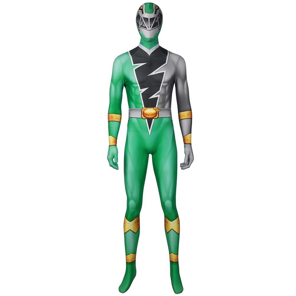 Kishiryu Sentai Ryusoulger Green Solider-movie/tv/game jumpsuit-Animee Cosplay