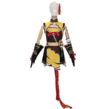 Load image into Gallery viewer, Genshin Impact Xiangling Cosplay Costume (Budget)-movie/tv/game costume-Animee Cosplay