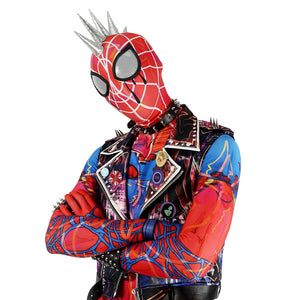 Spider-Man: Across The Spider-Verse Spider-Punk Hobart 'Hobie' Brown (with boots)-movie/tv/game costume-Animee Cosplay