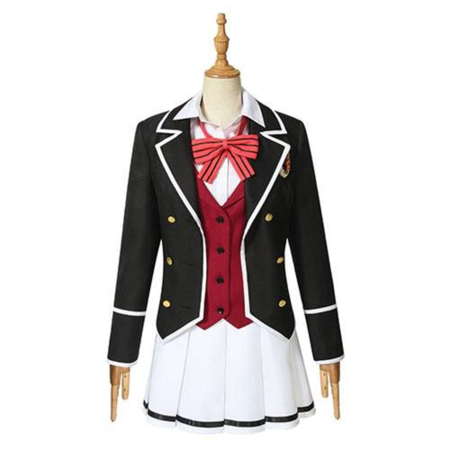 Boarding School Juliet (Kishuku Gakkou No Juliet) - Komai Hasuki Black Dogs School Uniform-anime costume-Animee Cosplay