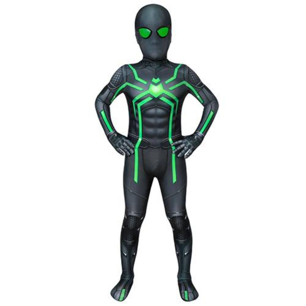 Spider Man PS4 Stealth Big Time Suit (For Kid)-movie/tv/game jumpsuit-Animee Cosplay