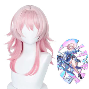 Honkai Star Rail - March 7th-cosplay wig-Animee Cosplay