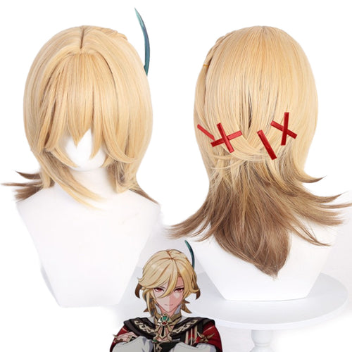 Genshin Impact - Kaveh-Cosplay Wig-Animee Cosplay