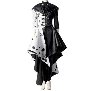 Cruella De Vil : Cruella-movie/tv/game costume-Animee Cosplay