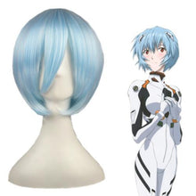 Load image into Gallery viewer, Eva - Ayanami Rei-Cosplay Wig-Animee Cosplay
