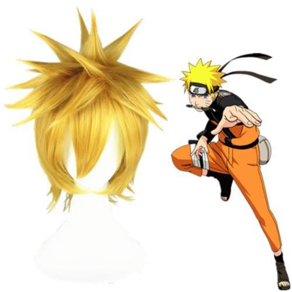 Naruto: Uzumaki Naruto-cosplay wig-Animee Cosplay