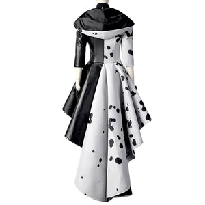 Cruella De Vil : Cruella-movie/tv/game costume-Animee Cosplay