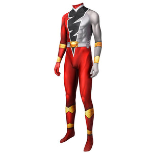 Kishiryu Sentai Ryusoulger - Red Solider-movie/tv/game jumpsuit-Animee Cosplay