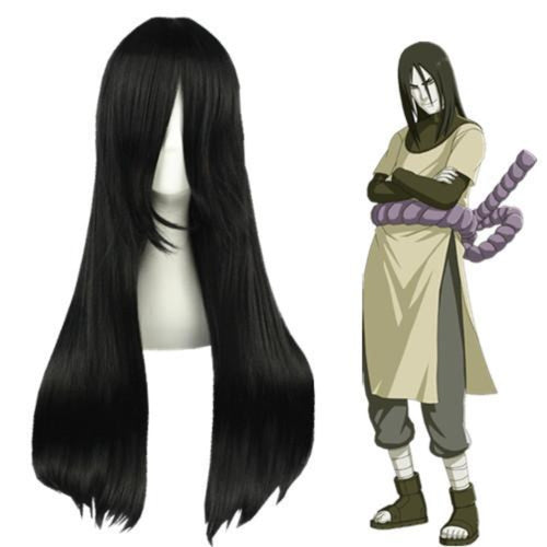 Naruto: Orochimaru-Cosplay Wig-Animee Cosplay