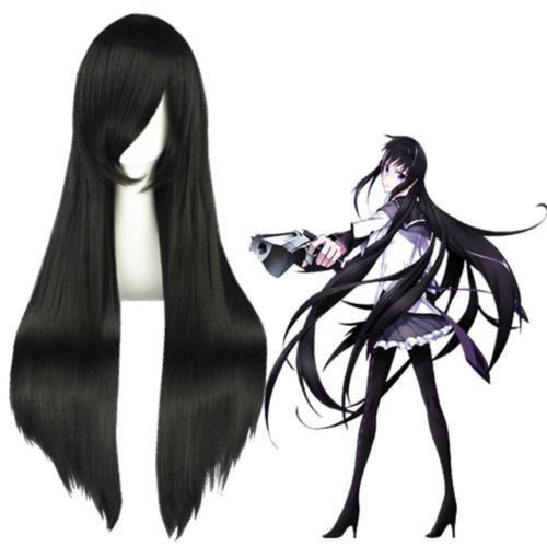Puella Magi Madoka Magica: Homura Akemi-Cosplay Wig-Animee Cosplay