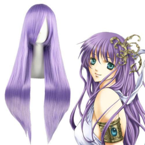 Saint Seiya - Athena-Cosplay Wig-Animee Cosplay