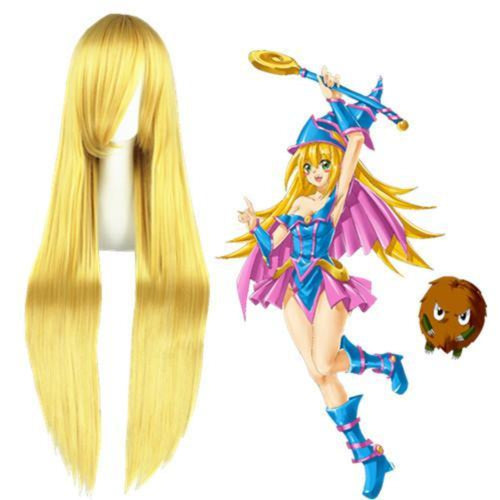Yu-Gi-Oh!: Dark Magician Girl-Cosplay Wig-Animee Cosplay