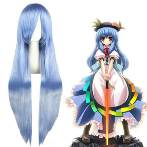 Touhou Project - Hinanawi Tenshi-Cosplay Wig-Animee Cosplay