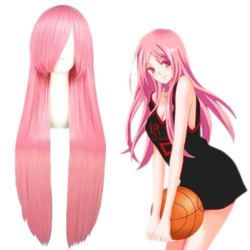 Kuroko No Basketball - Momoi Satsuki-Cosplay Wig-Animee Cosplay