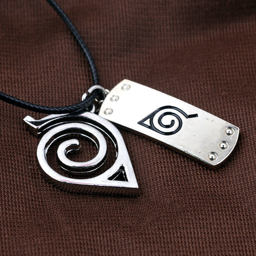 Naruto Konoha Logo Necklace-Cosplay Accessories-Animee Cosplay