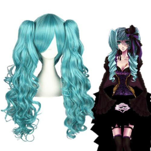 Vocaloid - Miku 076A-Cosplay Wig-Animee Cosplay