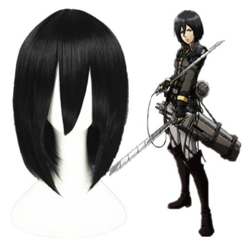 Shingeki No Kyojin - Mikasa Ackerman-Cosplay Wig-Animee Cosplay