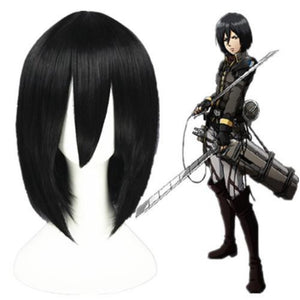 Shingeki No Kyojin - Mikasa Ackerman-cosplay wig-Animee Cosplay