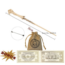 Load image into Gallery viewer, Harry Potter Metal Magic Wand with Freebies-Cosplay Accessories-Animee Cosplay