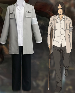 Anime Attack on Titan Season 4 Eren Jaeger Cosplay Uniform-anime costume-Animee Cosplay
