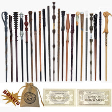 Load image into Gallery viewer, Harry Potter Metal Magic Wand with Freebies-Cosplay Accessories-Animee Cosplay
