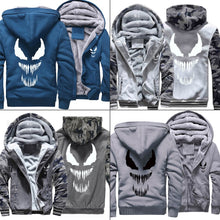 Load image into Gallery viewer, Venom Zipper Hoodie / Hooded Sweatshirt-Hoodie-Animee Cosplay