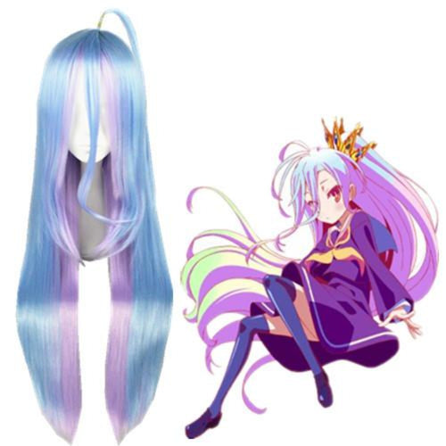 NO GAME NO LIFE: Shiro-Cosplay Wig-Animee Cosplay