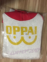 Load image into Gallery viewer, Anime One Punch man Saitama Oppai Hoodie / Hooded Sweatshirt-Hoodie-Animee Cosplay