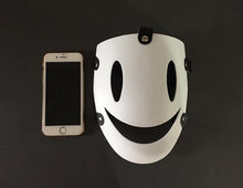 Load image into Gallery viewer, Anime High-Rise Invasion Tenkuu Shinpan Cosplay Mask / White Face Cover Smiley Plastic Cosplay Props-Mask-Animee Cosplay