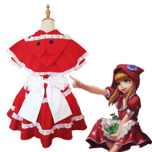 Load image into Gallery viewer, League of Legends [LOL] Game - Little Red Riding Hood Anne-movie/tv/game costume-Animee Cosplay