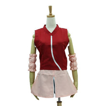 Load image into Gallery viewer, Naruto Haruno Sakura 1st Generation / 2nd Generation Cosplay Costume-anime costume-Animee Cosplay