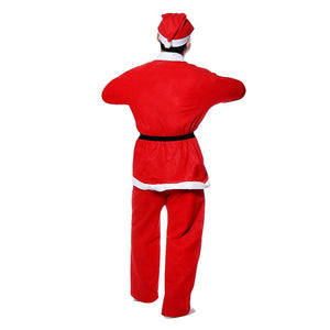 5-Piece Christmas Santa Claus Costume-anime costume-Animee Cosplay