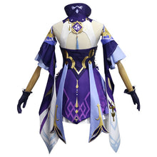 Load image into Gallery viewer, Genshin Impact Keqing Cosplay Costume (Budget)-movie/tv/game costume-Animee Cosplay