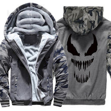 Load image into Gallery viewer, Venom Zipper Hoodie / Hooded Sweatshirt-Hoodie-Animee Cosplay