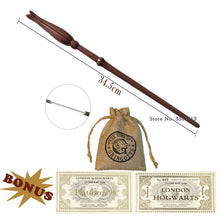 Load image into Gallery viewer, Harry Potter Metal Magic Wand with Freebies-Cosplay Accessories-Animee Cosplay