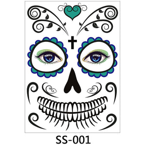 Halloween Face Sticker-Cosplay Accessories-Animee Cosplay