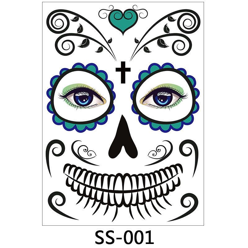 Halloween Face Sticker-Cosplay Accessories-Animee Cosplay