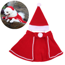 Load image into Gallery viewer, Winter Warm Hat Cloak Set Pet Cosplay Costume-Pet Costume-Animee Cosplay