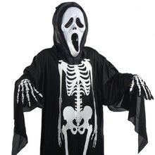 Load image into Gallery viewer, Skull Skeleton Ghost Cosplay Costume For Kid-Kid Costume-Animee Cosplay