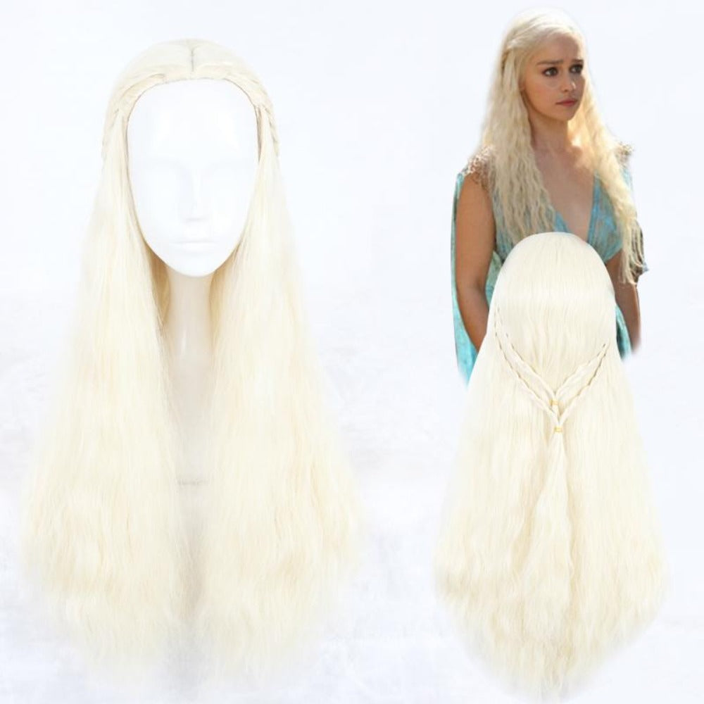 Game of Thrones - Daenerys Targaryen-cosplay wig-Animee Cosplay