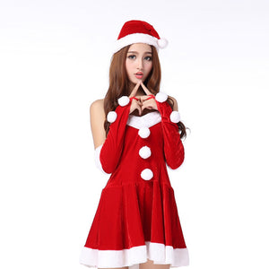 Ladies Santa Costume For Christmas-anime costume-Animee Cosplay