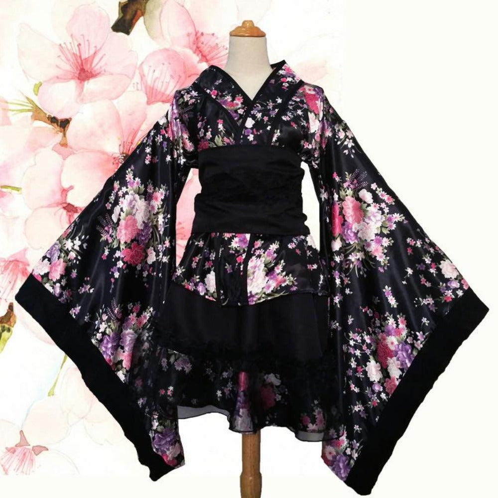 Lolita Maid Dress-Kimono Dress-Lolita Dress-Animee Cosplay